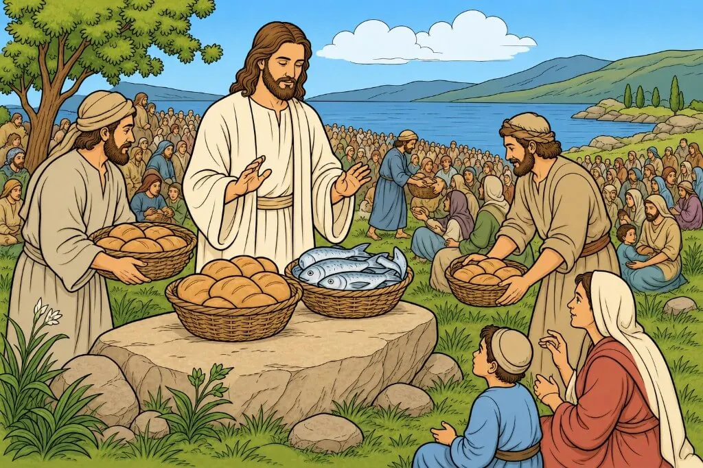 Bible coloring page preview in an offline coloring app for kids