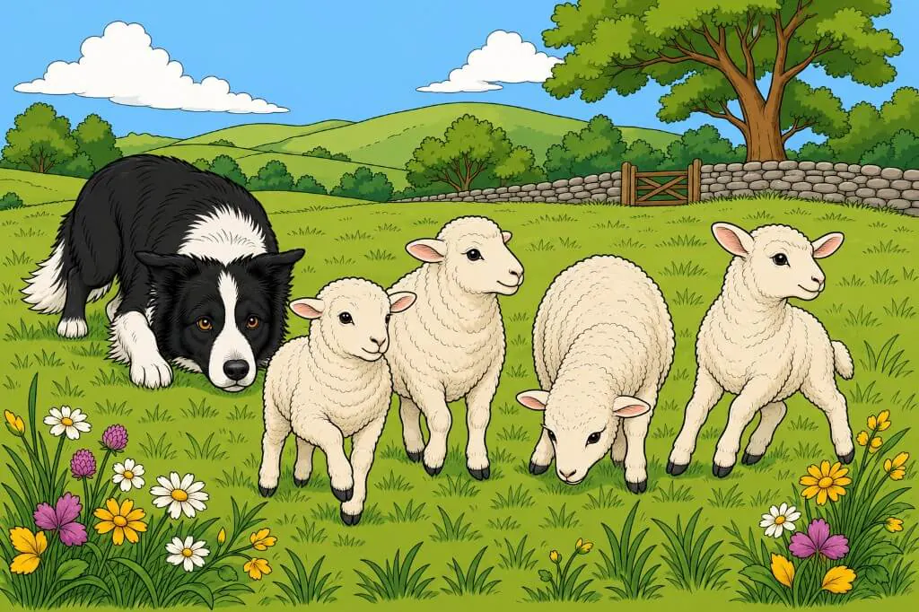 Pets cat and dog coloring page preview in a safe coloring app for kids
